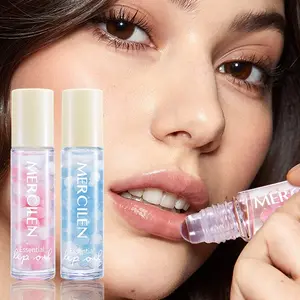 Moisturizing Lip Roller Serum, Hydrate, 1 Count/2 Counts Hydrating Lip Care Oil, Lip Oils, Deep Nourishing Lip Serum, Daily Lip Care Product for Women & Girls