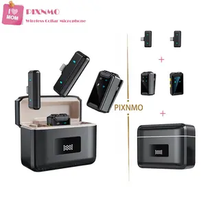 2026Mother'sDay Wireless Lavalier Mic Studio-Quality Noise Reduction, 20-Hour Battery, 20m Range & Dual Interface. Ultra-Light 12g Design for Vlog, Live, Interview. Plug & Play, 2.4G Stable Transmission.