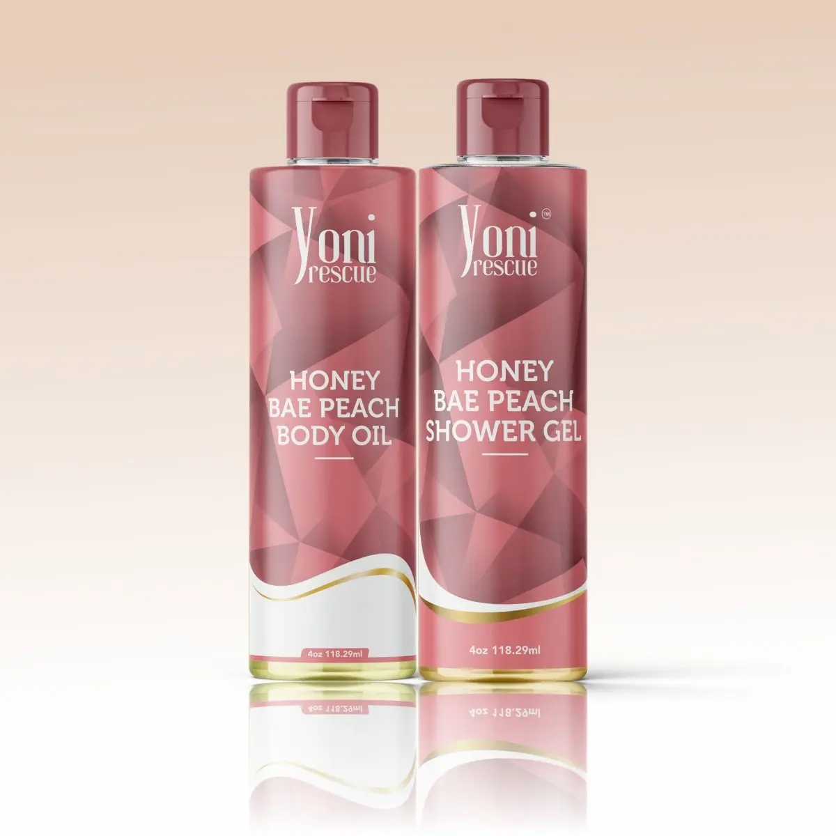 Honey Bae Peach - Shower Gel + Body Oil Bundle