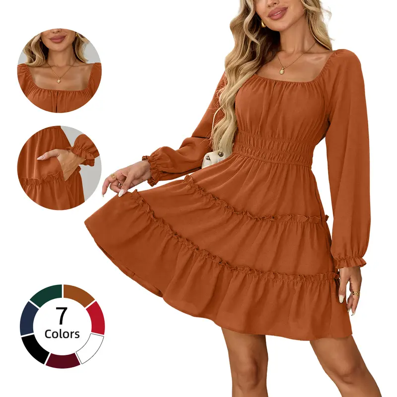 casual dresses with sleeves - TikTok Shop casual dresses with sleeves - TikTok Shop