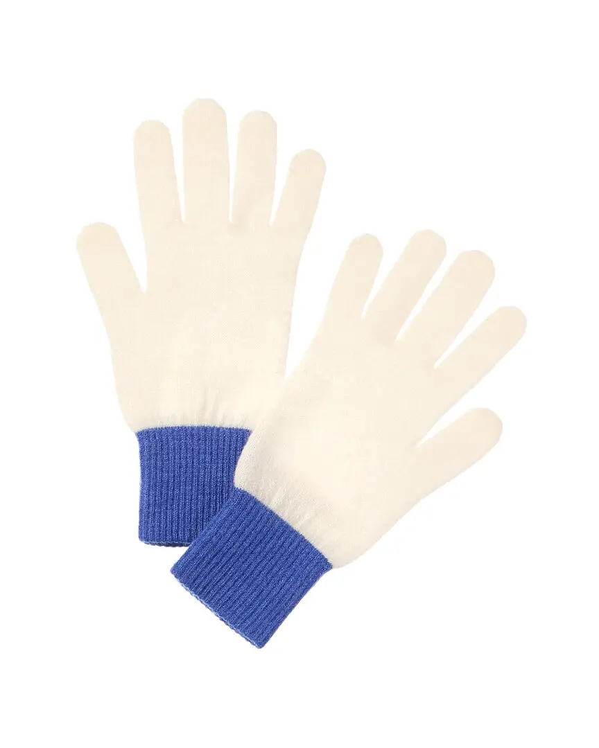 Brodie Cashmere Contrast Cashmere Gloves