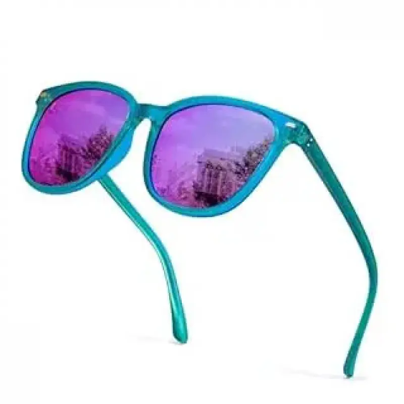 matte Mint green/ purple mirror lens