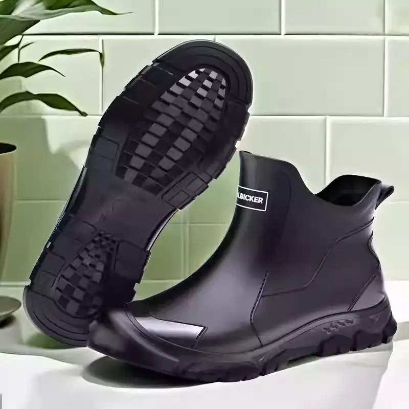 Men's Boat Shoes, Fisherman Shoes, Rain Boots, and Work Shoes — Professional Waterproof & Non-Slip Walking Footwear (Unisex / Matching Couple's Style)