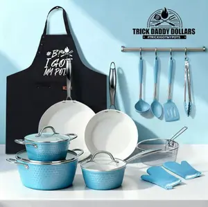15 Piece Premium Ceramic Cookware Set 15 Piece Premium Ceramic Cookware Set