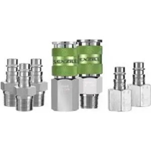 Legacy Manufacturing  0.25 x 0.38 in. Coupler Plug Kit - 7 Piece