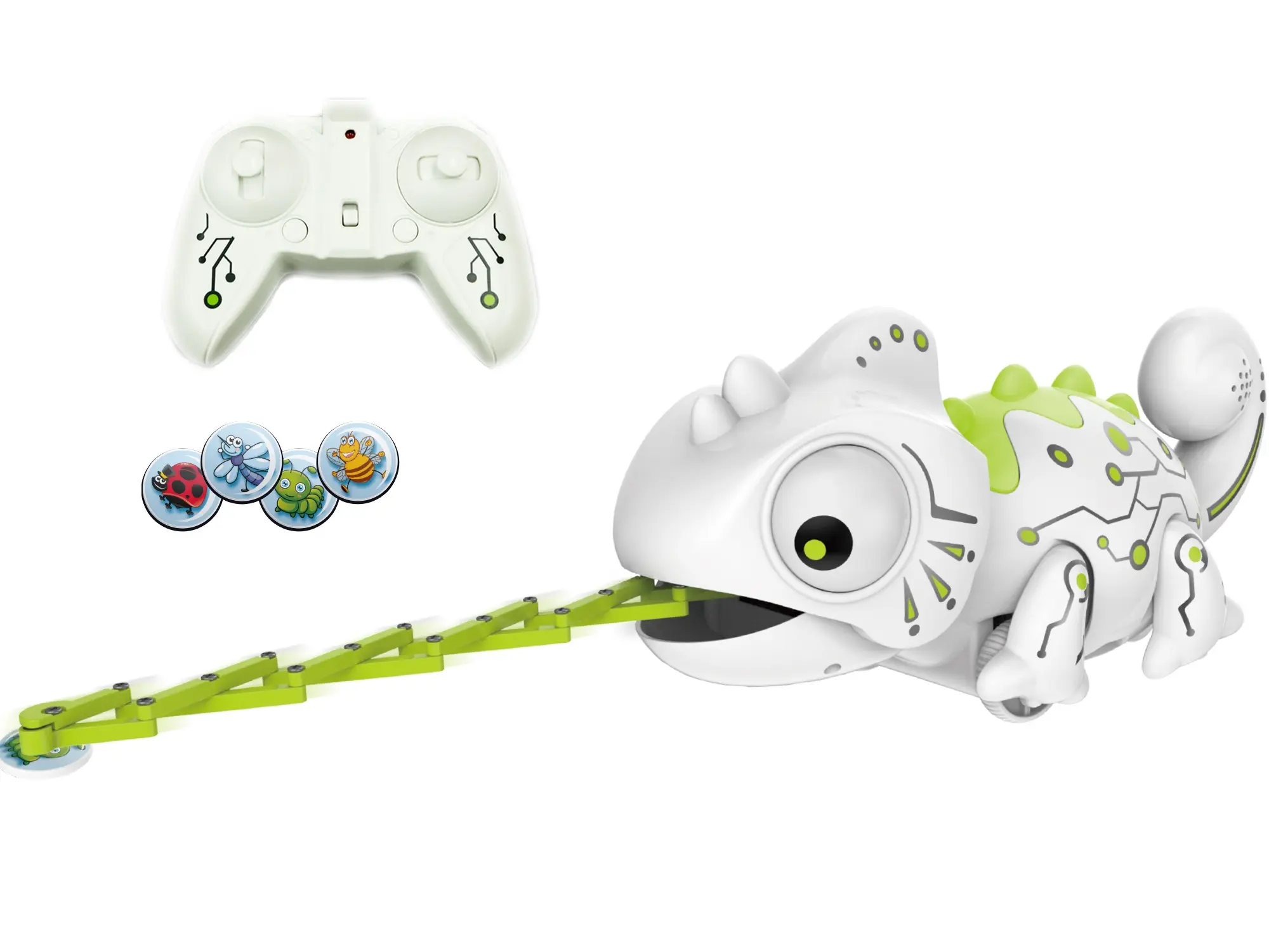 Robodragon RC with magnetic tongue