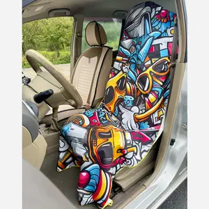 1PC Multi-Functional Beach Towel, Travel Towels, Car Seat Cover, Ultra-Fine Fiber, Quick-Dry Absorbent, Ideal for Fitness, Running, Swimming,Hiking,Extended and widened, suitable for universal seat covers and towels for trucks, SUVs, and Jeeps