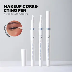 Makeup Remover Pen, for Lips, Eyes, and Face, Portable Touch-Up and Makeup Removal Tool, Precision Eyeshadow Detail Correction Pen, Effortless Removal, Creates Clean and Sharp Lines, Preserves/Prevents Smudging, Professional Makeup Tool, Flawless