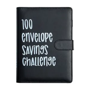 Money Saving Folder, 100 Days Savings Tracker, Savings Challenge Planner, 25 Grid Design, No Numbers, Ideal Financial Organization & Planning Tool