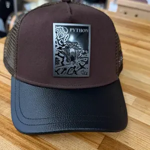 "Python" Brown/Black Cuadra Cap "Python" Brown/Black Cuadra Cap