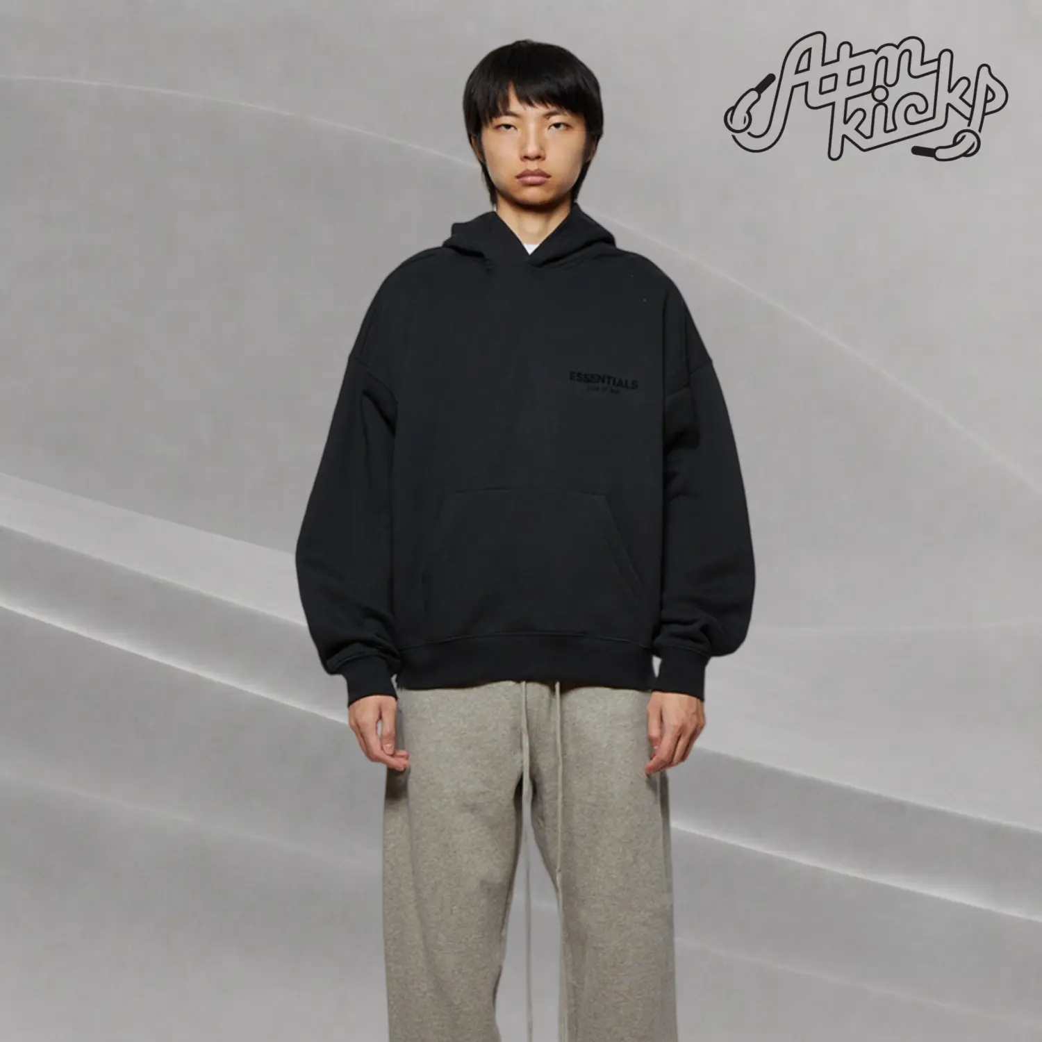 Fear of God Essentials Hoodie FW22 (Stretch Limo) Authentic Brand New Fashion Streetwear Hypebeast Limited Gift