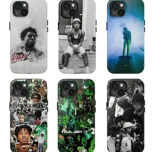 6 Styles YoungBoy Aesthetic Phone Case Underground Trap Album Art Gift For iPhone 11-17 Pro Max/Plus & Samsung Galaxy S23-S25