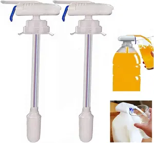 (GRAB IT NOW) 2pack Automatic Drink Dispenser, Modern Plastic Milk Juice Dispenser, Spill Proof as seen on TV Beverage Dispenser for Home Kitchen Party Wedding Decoration Outdoor