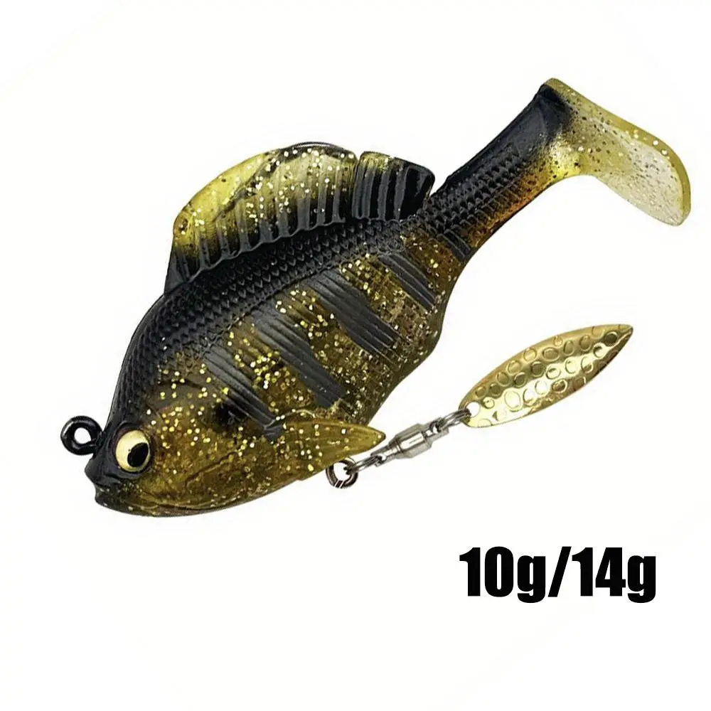 Artificial Fishing Lure (1 Count), Bionic Design Spoon Lures Fishing Bait, Fishing Lure for Freshwater & Saltwater, Portable Outdoor Fishing Tackle Accessories, Fishing Equipment, Outdoor Fishing Supplies