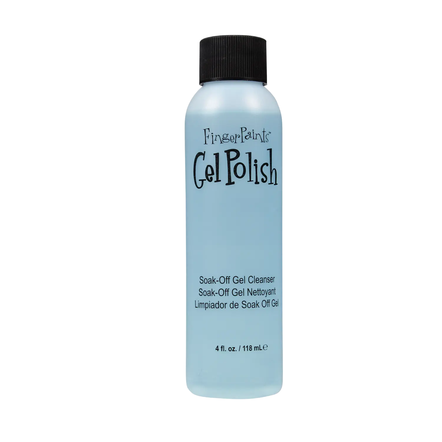 FingerPaints SoakOff Gel Cleanser, 4 Fl Oz
