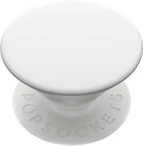 PopSockets: Phone Grip with Expanding Kickstand, Pop Socket for Phone - White PopSockets: Phone Grip with Expanding Kickstand, Pop Socket for Phone - White