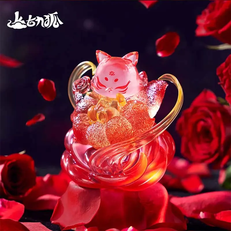 Ancient Nine-tailed Fox Rose Fairy Figure Series Blind Box