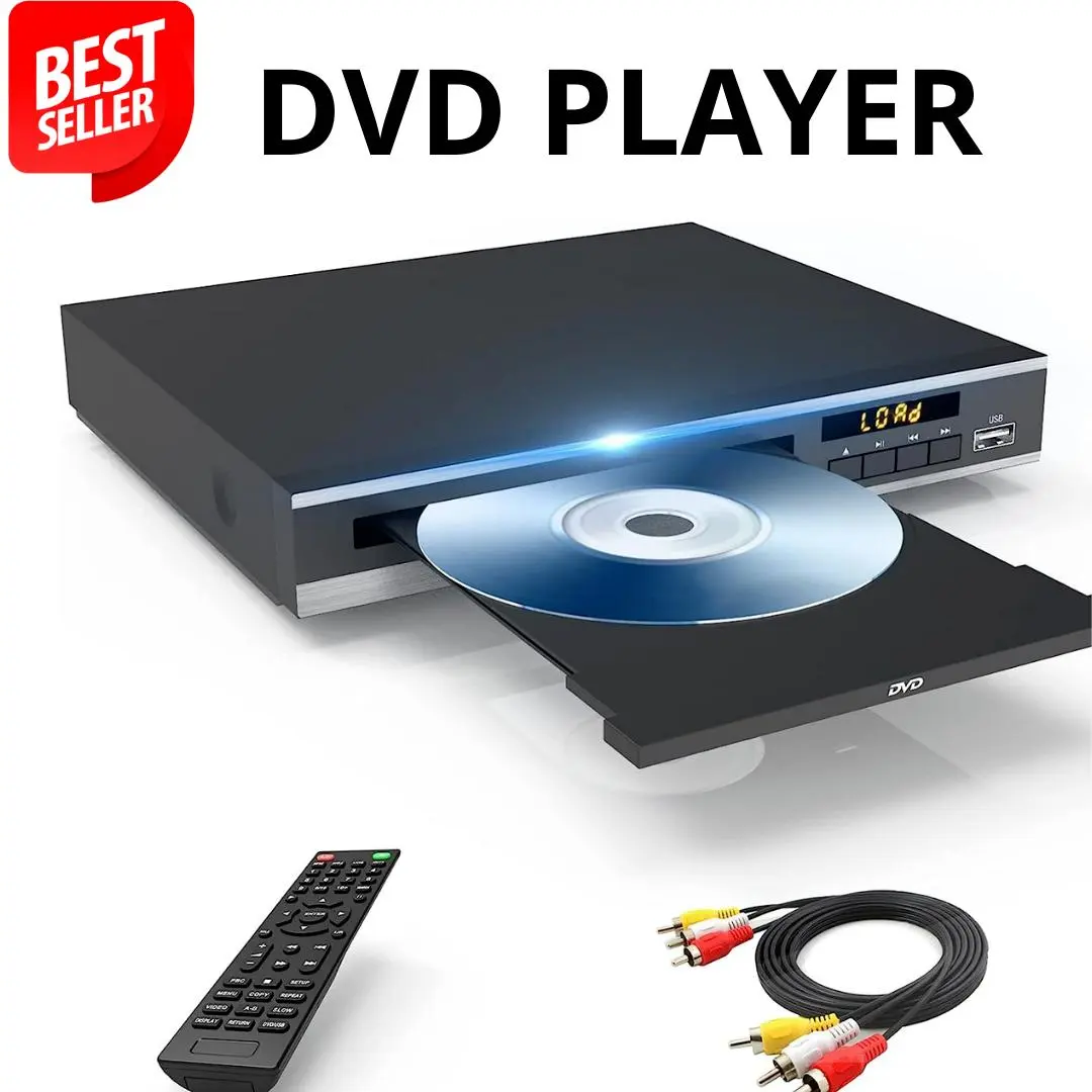 DVD Player, Region Free DVD Players for CD/DVD's, Compact DVD Player Supports