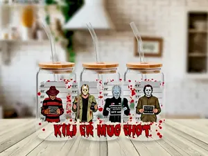 Killer Mugshot - UVDTF Wrap for cups/hard surfaces sticker