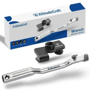 AltitudeCraft Wrench Extender Set – High-Strength Carbon Steel Tool with Galvanized Coating, 1/2" Drive & 13.5" Extension for Maximum Torque, Efficiency & Accessibility in Auto and Home Projects Resistance
