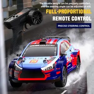 JJRC RC Rally Car 4WD All Terrain Off Road Brushed Motor High Speed Racer 2.4G Full Proportional Remote Control for Adults Kids 12+ Metal Reinforced Durability RTR Convenience