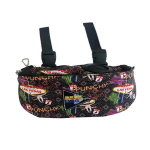 Schulz Equine Beat Bag - Pommel Bag with Bluetooth Speakers - Vegas Rodeo - Insulated Saddle Pouch for Music & Coach's Voice - 2 Nylon Straps & USB Cord