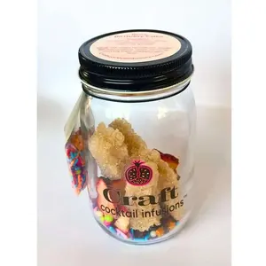Berry Birthday Cake Cocktail/Mocktail Kit- w/Sprinkle