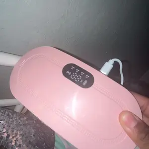 Menstrual Heating Pad Belt, Cordless Electric Waist Belt, Warming Abdominal Massager with Vibration #GLOBAL PICKS