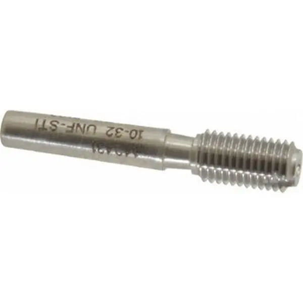 GF Gage 10-32 Thread, Steel, Screw Thread Insert (STI) Class 2B/3B, Plug Thread Insert Go Gage Single End without Handle H019032GK