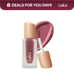 [Laka] Full-size Fruity Glam Tint — Glossy Lip Tint with a Lightweight, Non-Sticky Feel, Available in 49 Shades