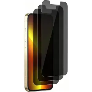 3 Pack Anti Spy  Screen Protector For  13 Pro (6.1 inch) Private Tempered Glass