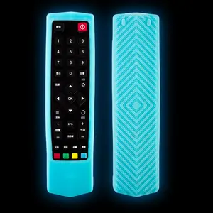 Silicone Remote Control Case, 1 Count Luminous Remote Control Protector, Dustproof Remote Control Cover for TCL TV RC260JC11, L48A71, L48C71