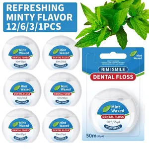 Mint Floss Rolls Variety Pack, Fresh Breath Oral Care Essentials, Travel-Friendly Dental Picks & Interdental Cleaners, Perfect for Camping Work School
