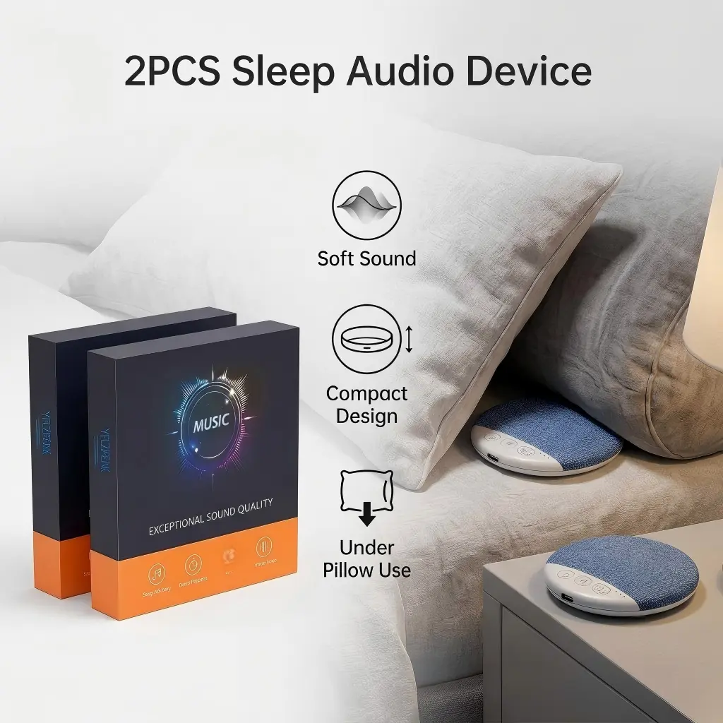 White Noise Machine for Sleep, Relaxing Sound Machine with Nature Sounds, Portable Sleep Aid for Bedroom & Travel