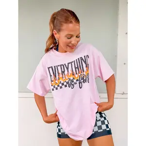 Everything Is Fine Graphic Top