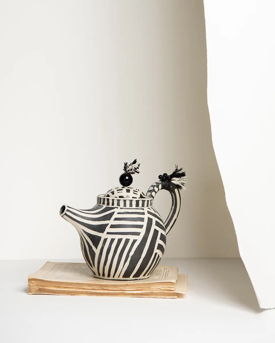 Atacama Home Celia Handmade Ceramic Teapot