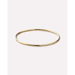 Gold Bangle Bracelet - Carter (2mm)