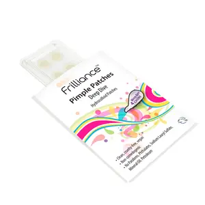 Frilliance Deep Dive Micro Dart Pimple Patches, 4 Patches, Hydrocolloid, Hyaluronic Acid, Salicylic Acid Acne Patches Paraben Free Skincare Tea Tree Skin Repair