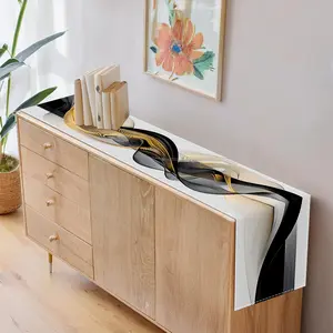 1pc Spring & Summer Floral Geometric Animal Ethnic Style Table Runner - Perfect for Kitchen, Dining Room & Holiday Decor