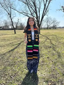Mexican Sarape Stole, Mexican Graduation Stole, Sarape Stole, Class of 2026 Stole, Estola de Graduacion