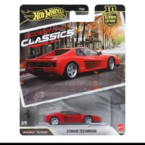 Hot Wheels Premium Car Culture Modern Classics Ferrari Testarossa 1:64 Scale