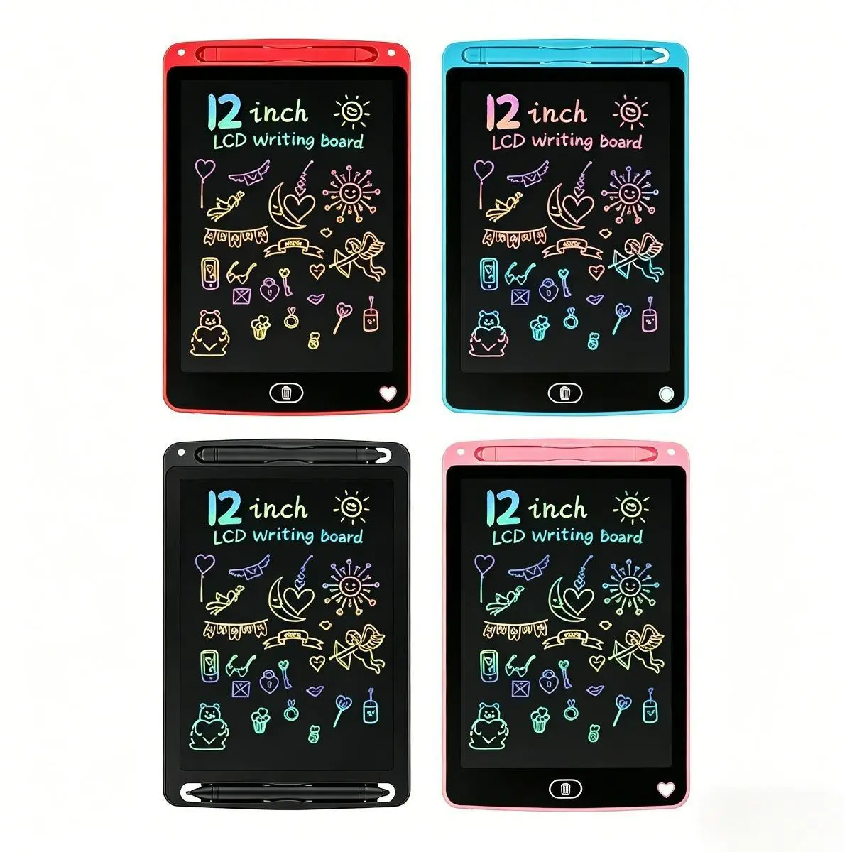 8.5in LCD Toddler Tablet - Writing & Learning Entertainment Tool, Ink-Free HD Eye Care Screen, 1-Click Erase, Screen Lock, ABS Build, Portable Slim Lightweight Educational Kids Toy, Easter/Children’s Day Gift, Learning Entertainment Tablet