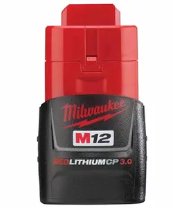 MILWAUKEE 48-11-2430 M12 REDLITHIUM 3.0 Compact Battery Pack MILWAUKEE 48-11-2430 M12 REDLITHIUM 3.0 Compact Battery Pack