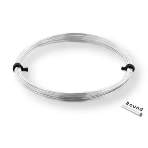 Sterling Silver Dead-Soft 24 Gauge Round Wire - 1 ozt/pk