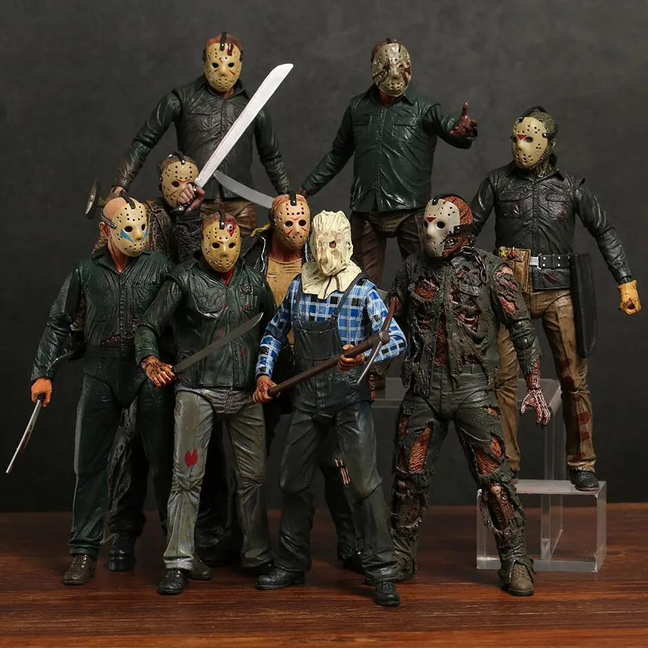 NECA Horror Movie Character 18cm PVC Action Figurine - Home Decor Statue, Collectible Toy with Box