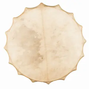 Terre Handmade 23" Shaman Drum with Goat Skin - Frame Drum Oval/Round - Comes with Deluxe Stick & Bag - Native Siberian Tradition