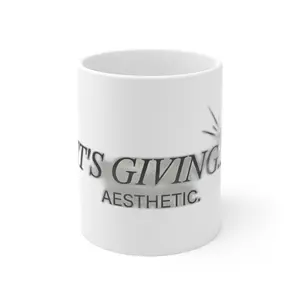 It's Giving Aesthetic Trending TikTok Vibe — Mug