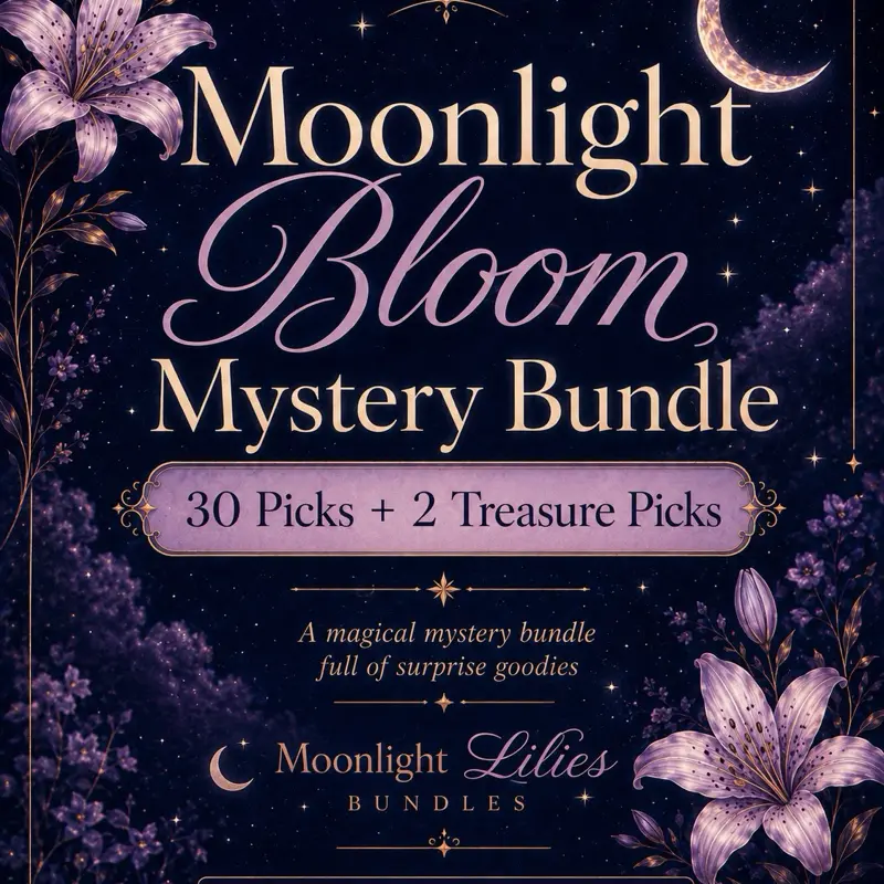 Moonlight Bloom Mystery Bundle | 30 Picks + 2 Treasure Picks