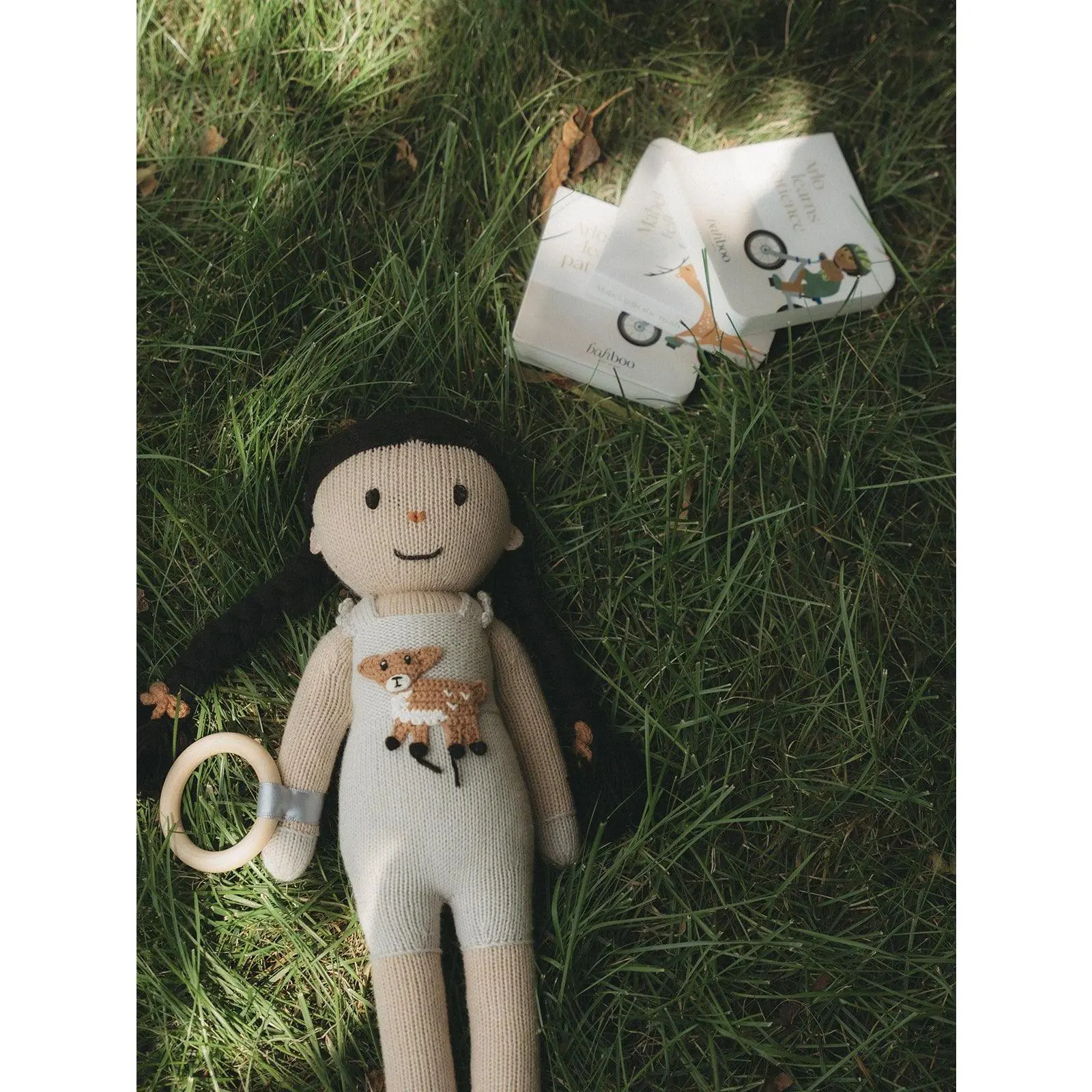 Mabel: Knit Doll & Teether + Includes a Free Storybook!