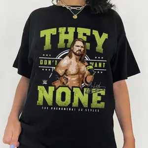 AJ Styles Elite Performer Inspired Unisex T-Shirt, Everyday Fan Tee YY030305